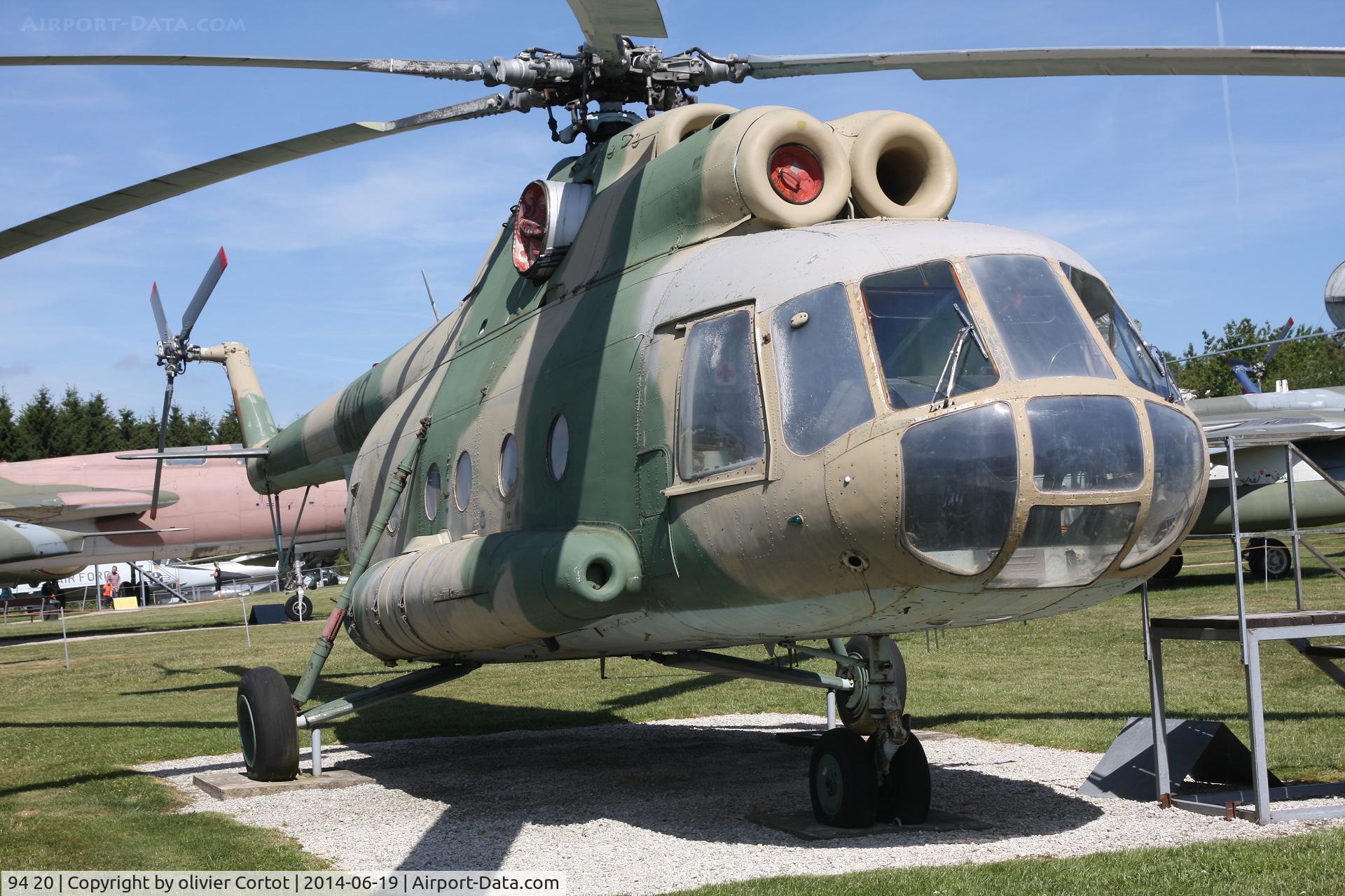 94 20, Mil Mi-8T Hip C/N 10525, Hermeskeil museum