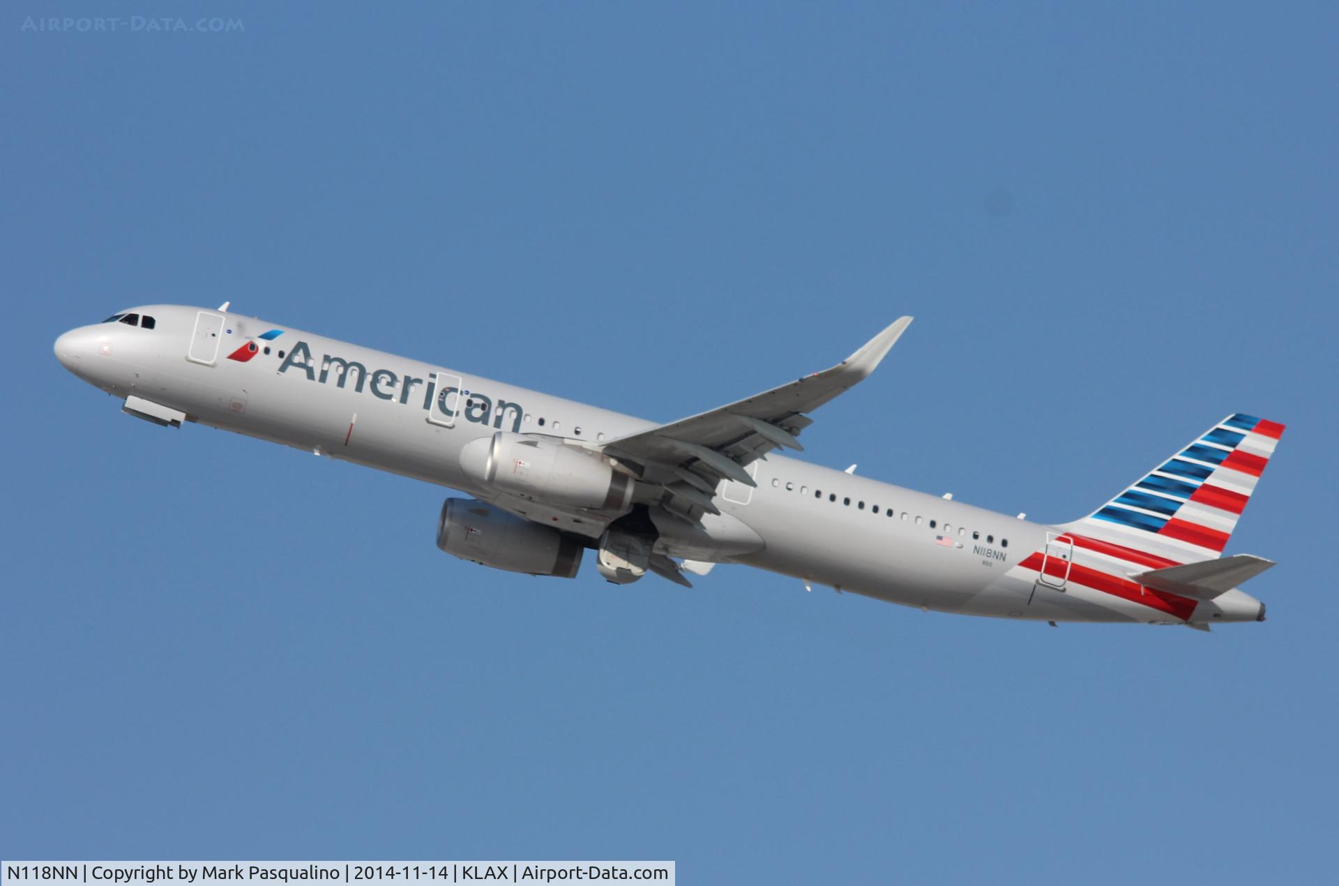N118NN, 2014 Airbus A321-231 C/N 6162, Airbus A321