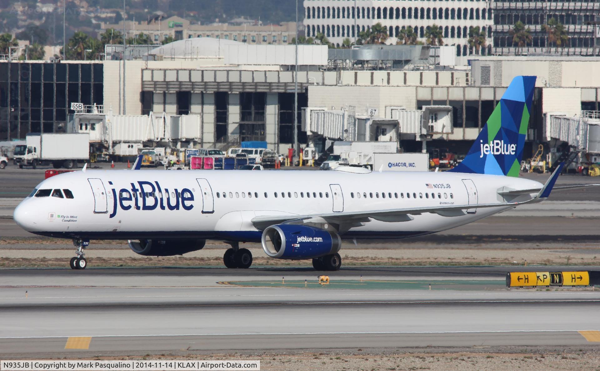 N935JB, 2014 Airbus A321-231 C/N 6185, Airbus A321