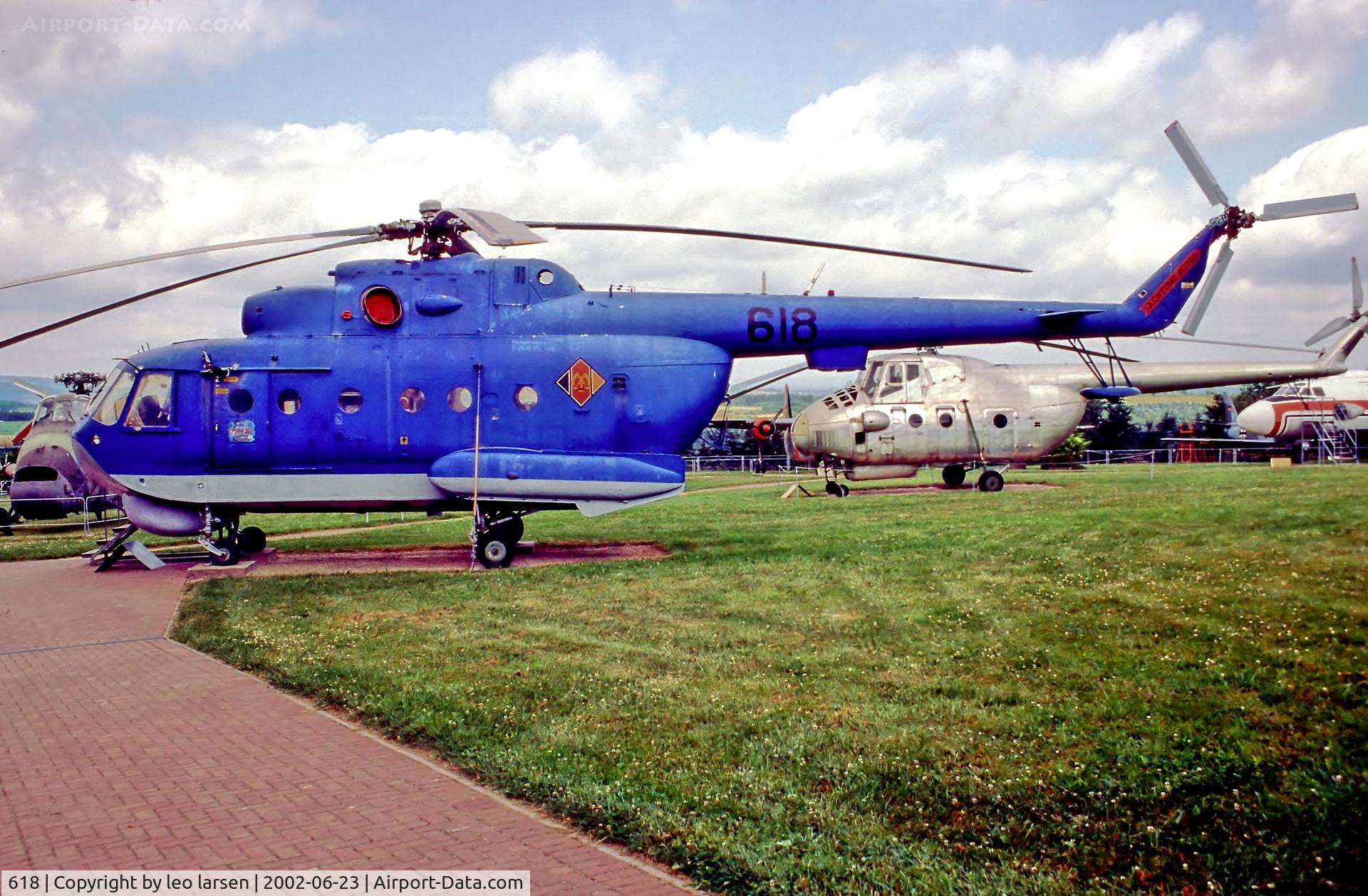 618, Mil Mi-14PL Haze C/N B4002, Hermeskeil Museum 23.6.02