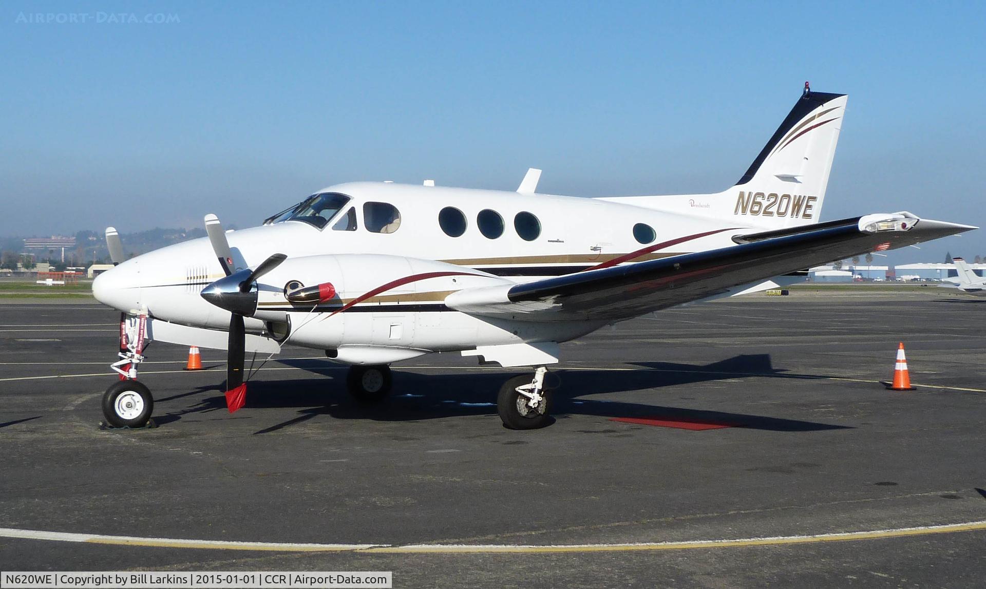 N620WE, 1977 Beech C90 King Air C/N LJ-743, Visitor on New Year's Day.