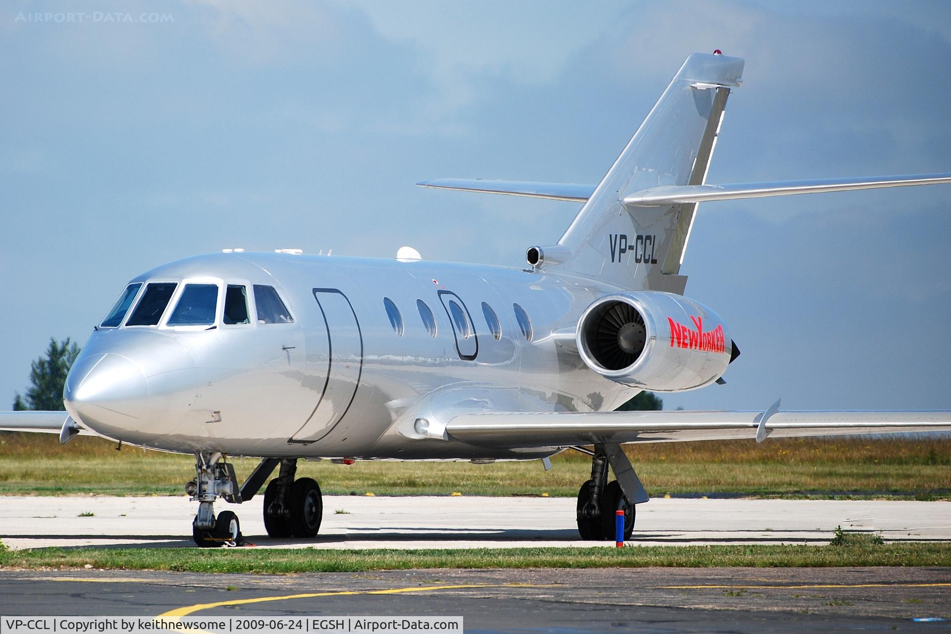 VP-CCL, 1984 Dassault Falcon 20 C/N 482, Sitting in June sunlight.