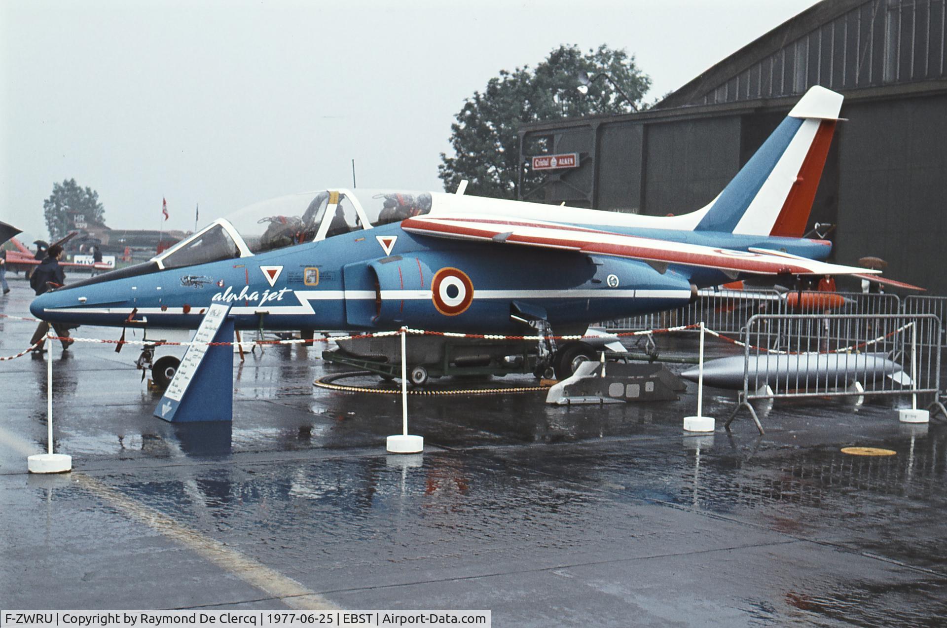 F-ZWRU, Dassault-Dornier Alpha Jet E C/N 02, BAF airshow at Brustem.