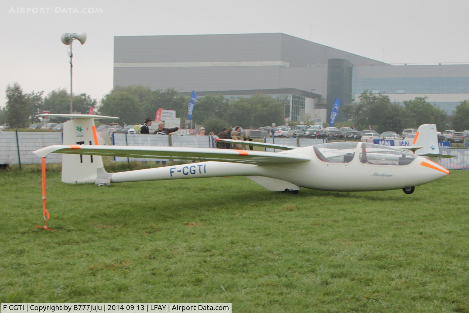 F-CGTI, Centrair C201B Marianne C/N 201BO76, at Amiens