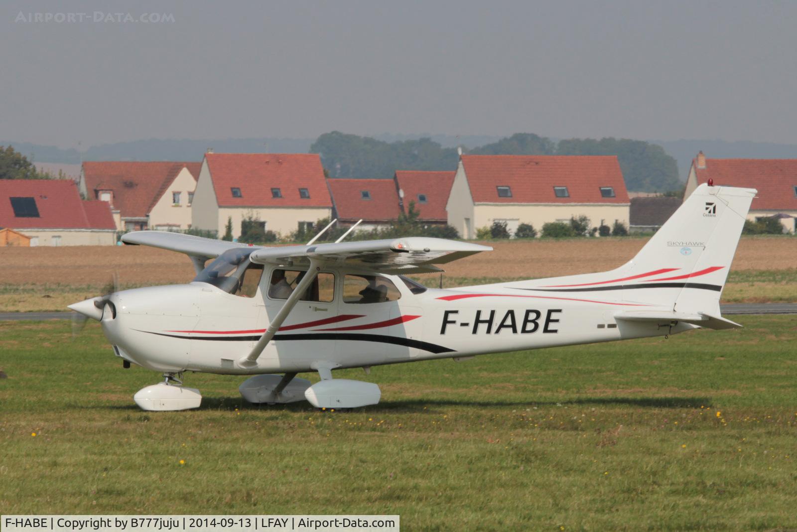 F-HABE, 2006 Cessna 172R C/N 17281330, at Amiens
