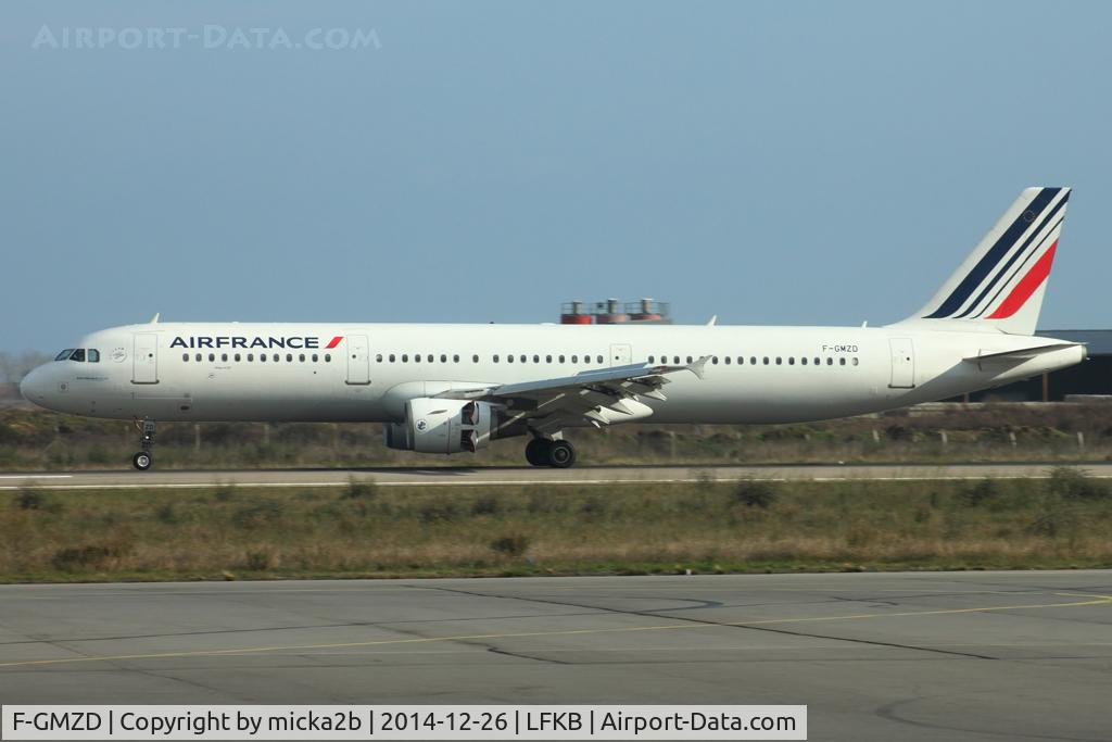 F-GMZD, 1995 Airbus A321-111 C/N 0529, Landing