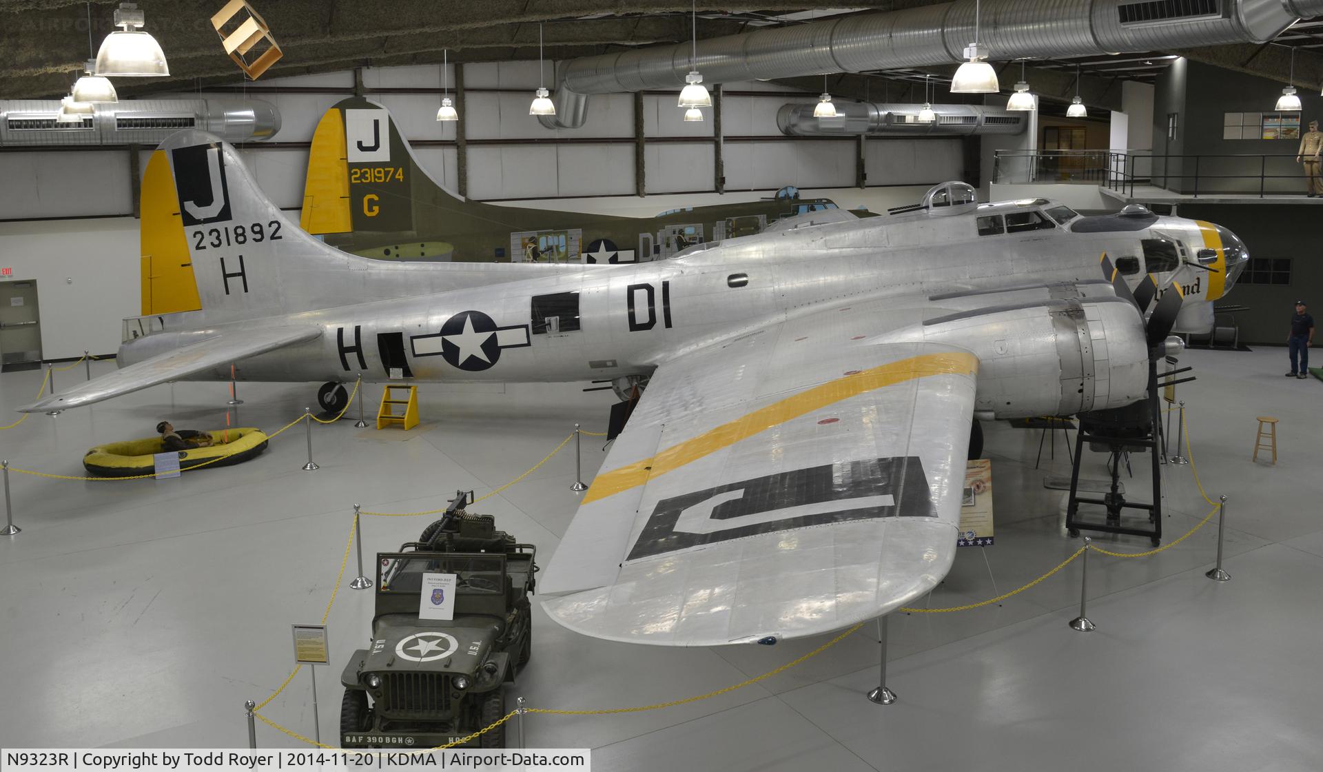 N9323R, 1945 Boeing B-17G Flying Fortress C/N 77254, On display at the Pima Air and Space Museum