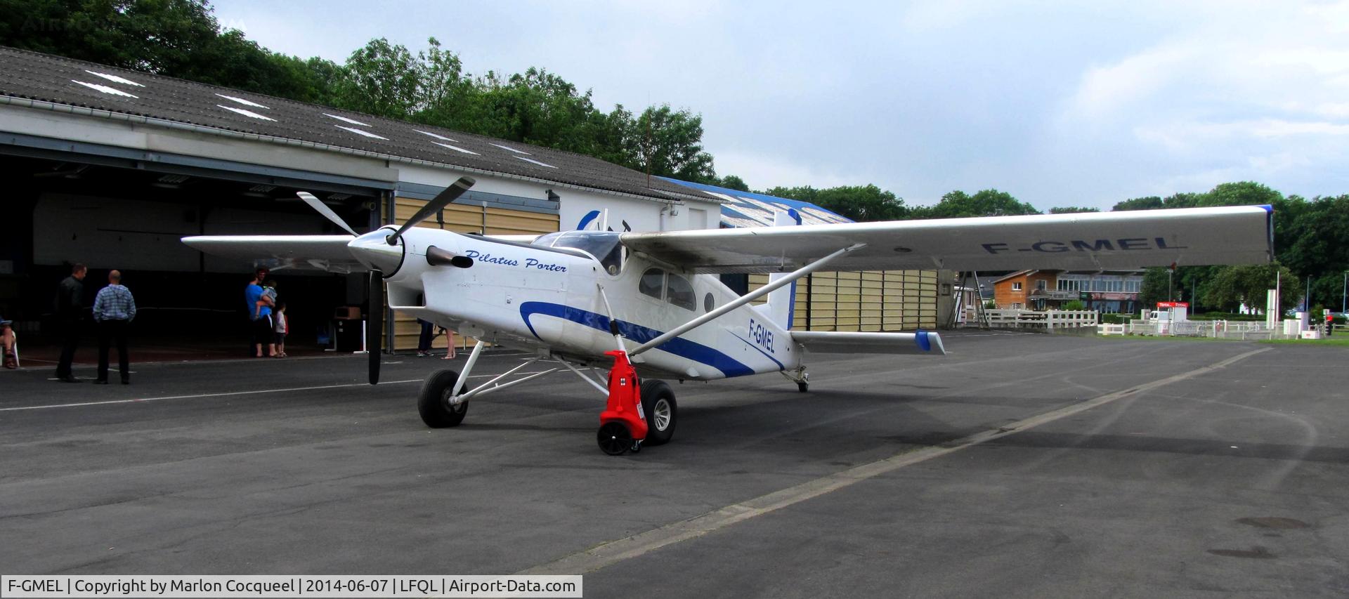 F-GMEL, 1962 Pilatus PC-6/B2-H2 Turbo Porter C/N 536, Wait beter weather