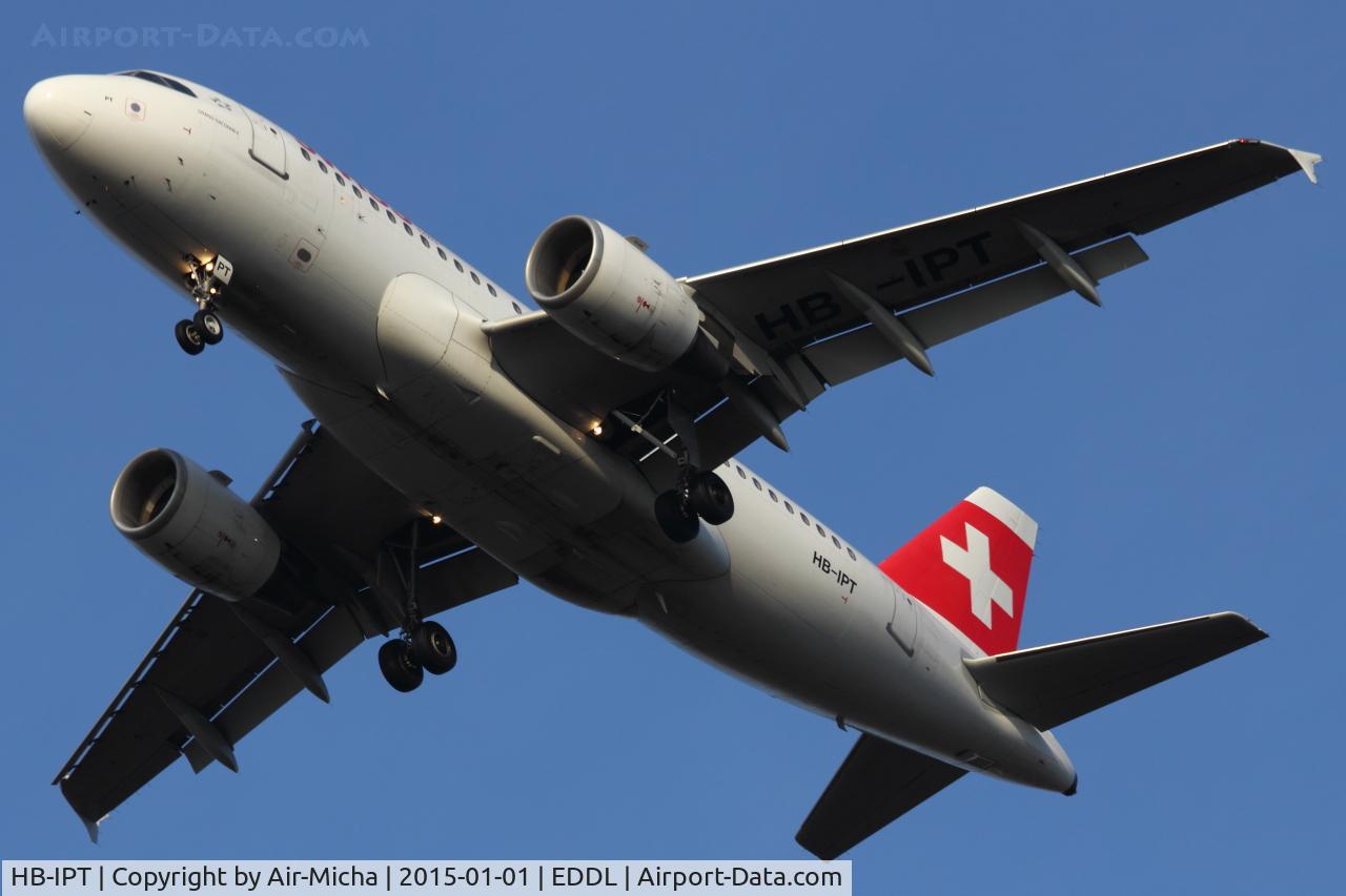 HB-IPT, 1997 Airbus A319-112 C/N 727, Swiss
