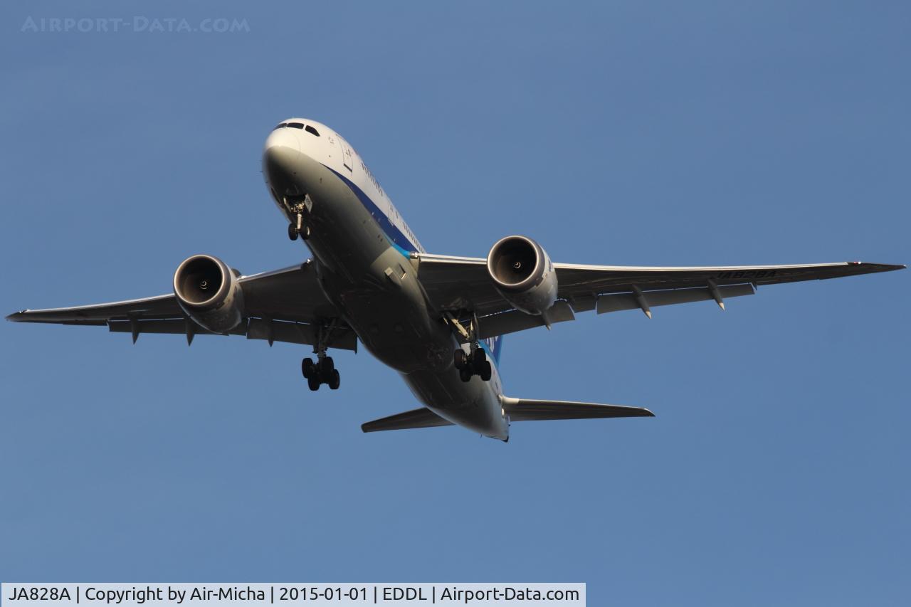 JA828A, 2014 Boeing 787-8 Dreamliner Dreamliner C/N 42248, ANA All Nippon Airways