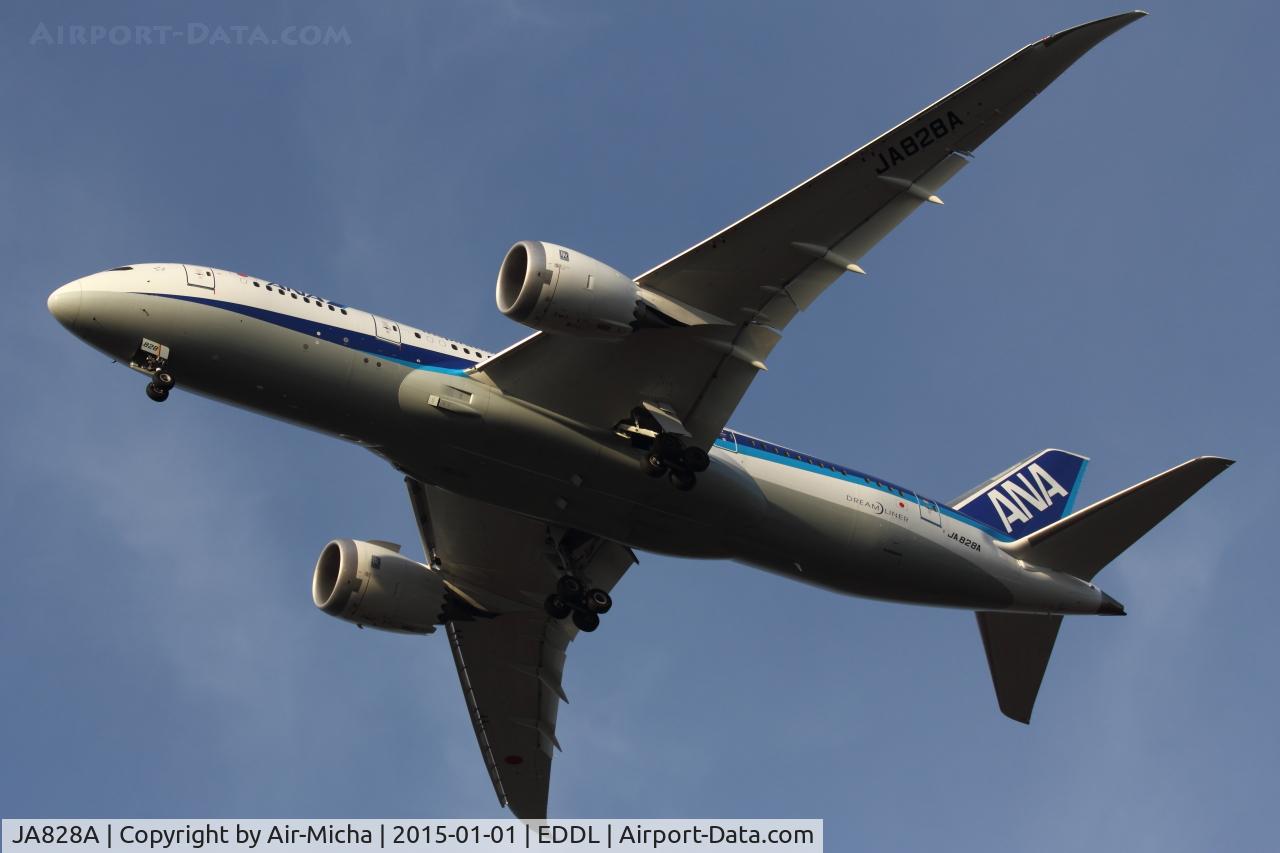 JA828A, 2014 Boeing 787-8 Dreamliner Dreamliner C/N 42248, ANA All Nippon Airways