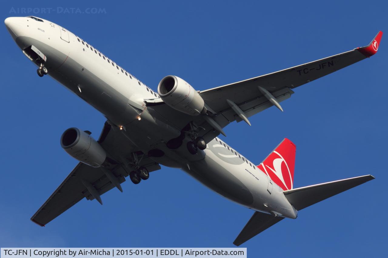 TC-JFN, 1999 Boeing 737-8F2 C/N 29776, Turkish Airlines