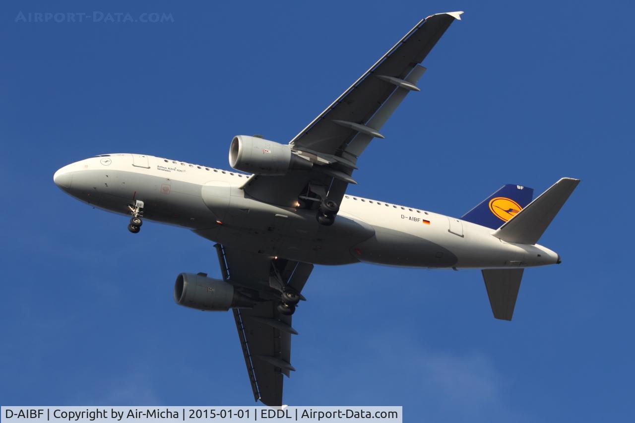 D-AIBF, 2011 Airbus A319-112 C/N 4796, Lufthansa