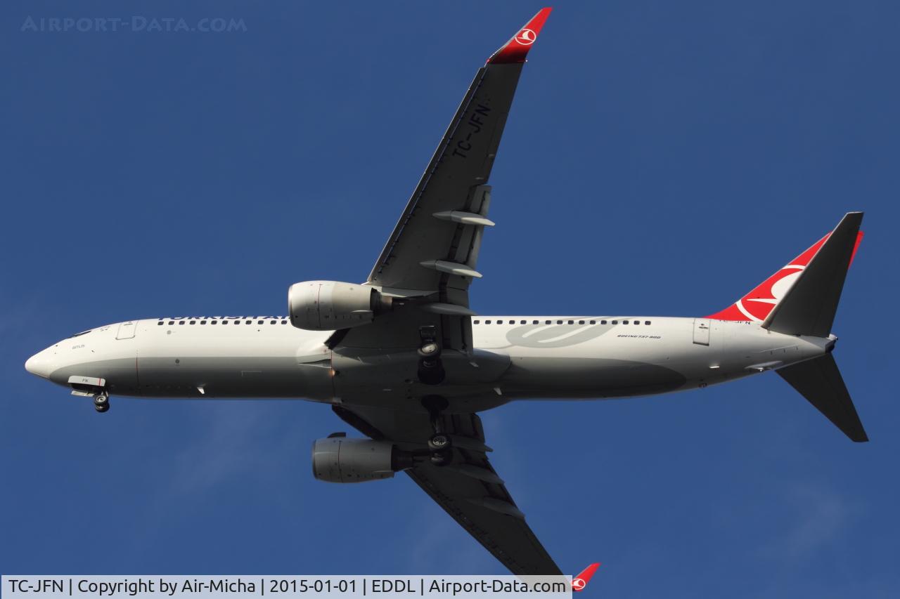 TC-JFN, 1999 Boeing 737-8F2 C/N 29776, Turkish Airlines