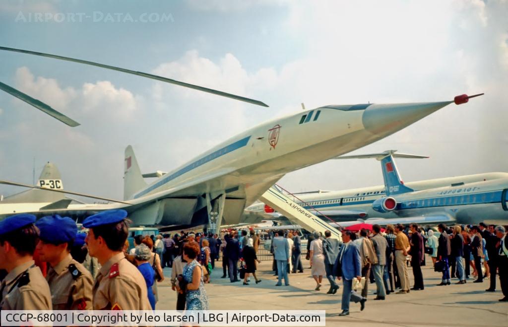 CCCP-68001, 1968 Tupolev Tu-144 C/N 00 00, Paris Air Show 2.6.71