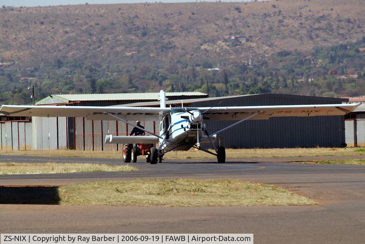 ZS-NIX, 1993 Pilatus PC-6/B2-H2 Turbo Porter C/N 900, Pilatus PC-6/B2-H2 Turbo Porter [900] (South African Police) Pretoria-Wonderboom~ZS 19/09/2006
