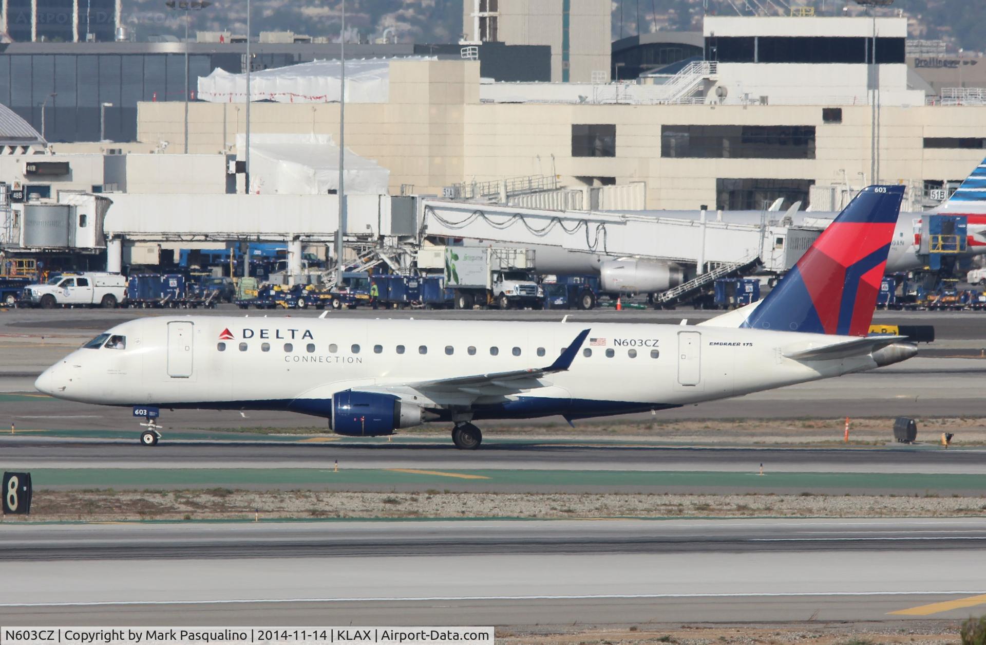 N603CZ, 2007 Embraer 175LR (ERJ-170-200LR) C/N 17000176, ERJ 170-200 LR