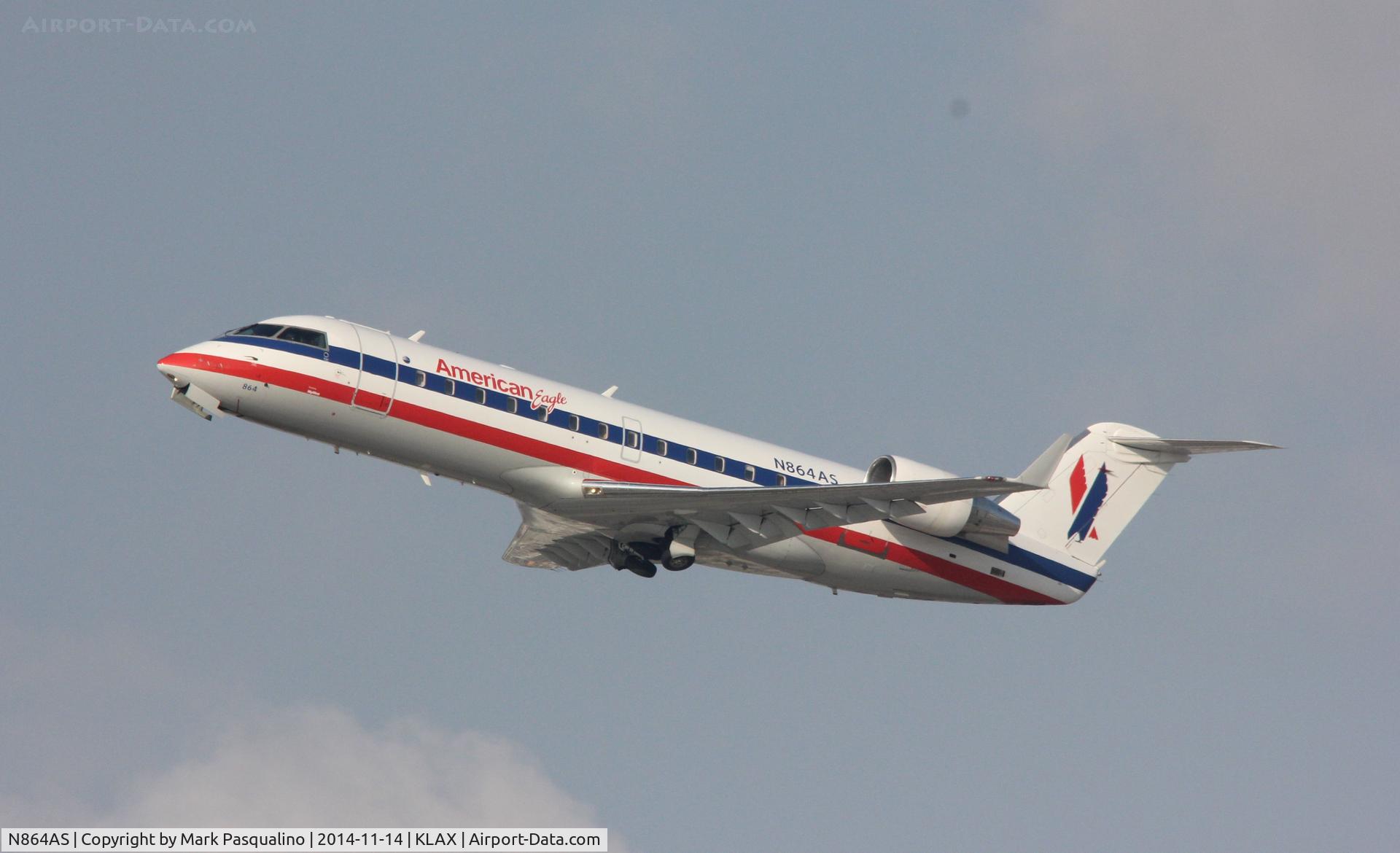 N864AS, 2001 Bombardier CRJ-200ER (CL-600-2B19) C/N 7502, CL-600-2B19