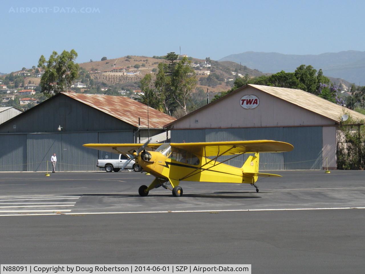 N88091, 1946 Piper J3C-65 Cub Cub C/N 15708, 1946 Piper J3C-65 CUB, Continental C85 85 Hp upgrade, taking the active