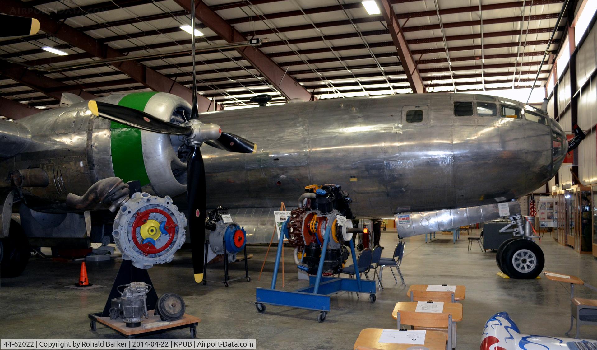 44-62022, Boeing B-29 Superfortess C/N 11499, Weisbrod Aviation Museum
