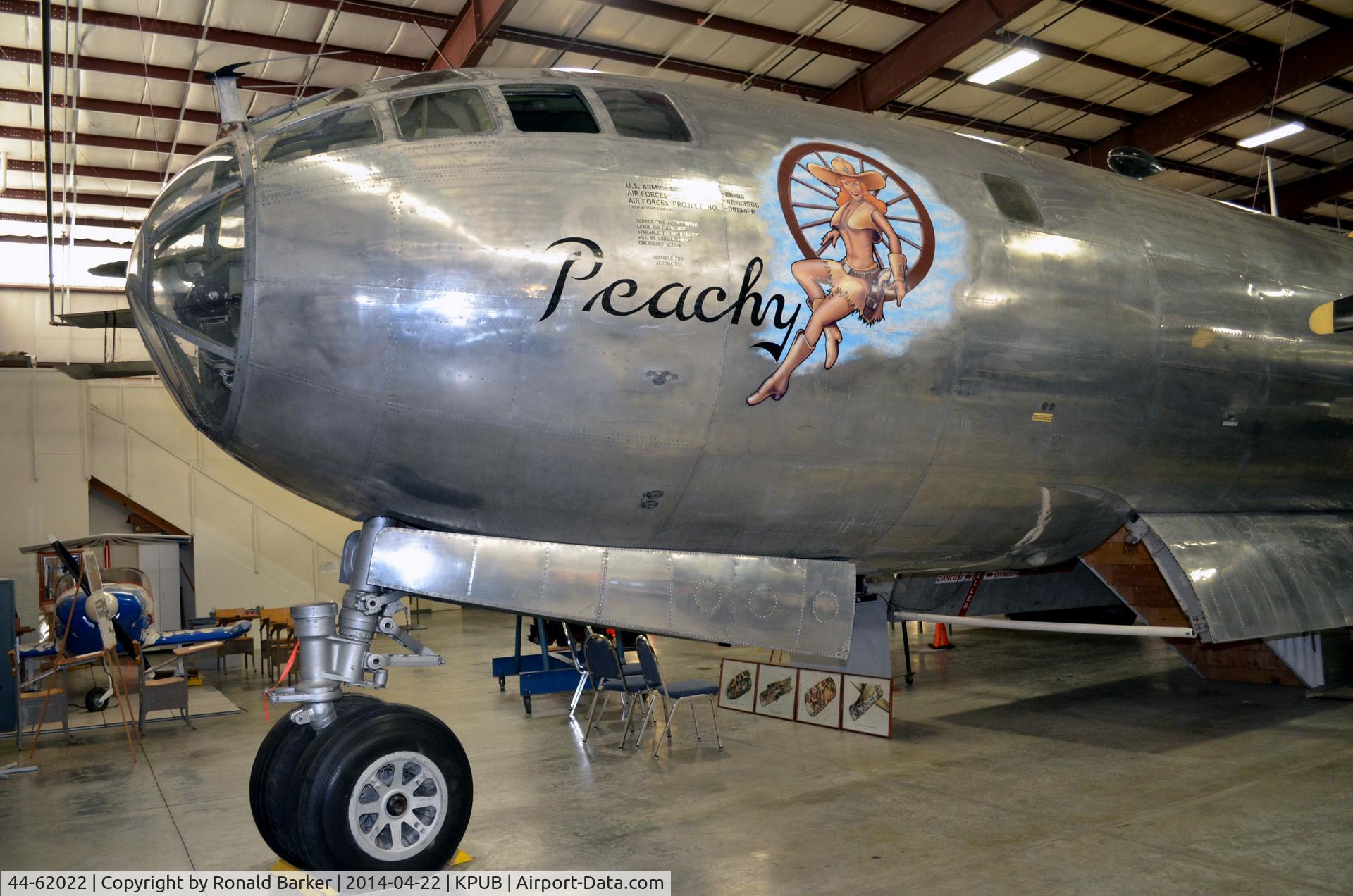 44-62022, Boeing B-29 Superfortess C/N 11499, Weisbrod Aviation Museum