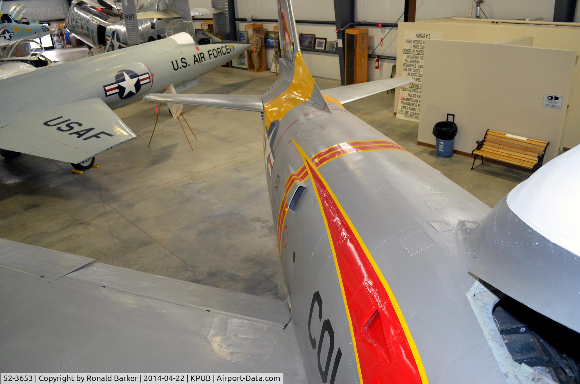 52-3653, 1952 North American F-86D Sabre C/N 190-56, Weisbrod Aviation Muweum