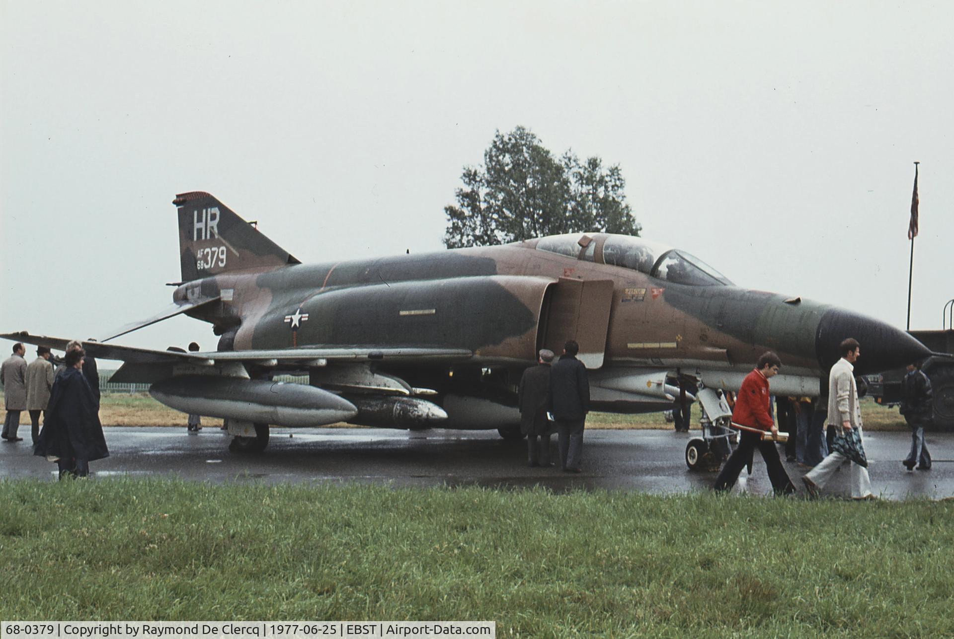 68-0379, 1968 McDonnell Douglas F-4E Phantom II C/N 3460, BAF Brustem Airshow 1977.