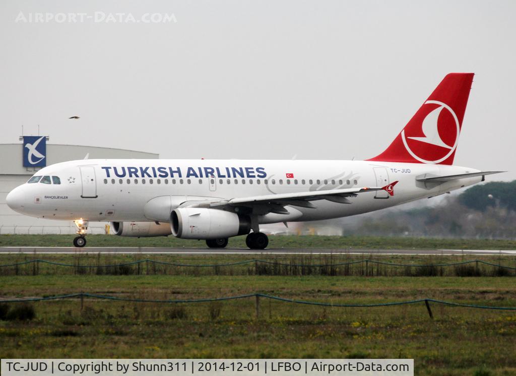 TC-JUD, 2005 Airbus A319-132 C/N 2452, Ready for departure...