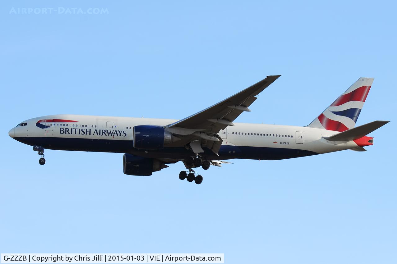 G-ZZZB, 1995 Boeing 777-236 C/N 27106, British Airways