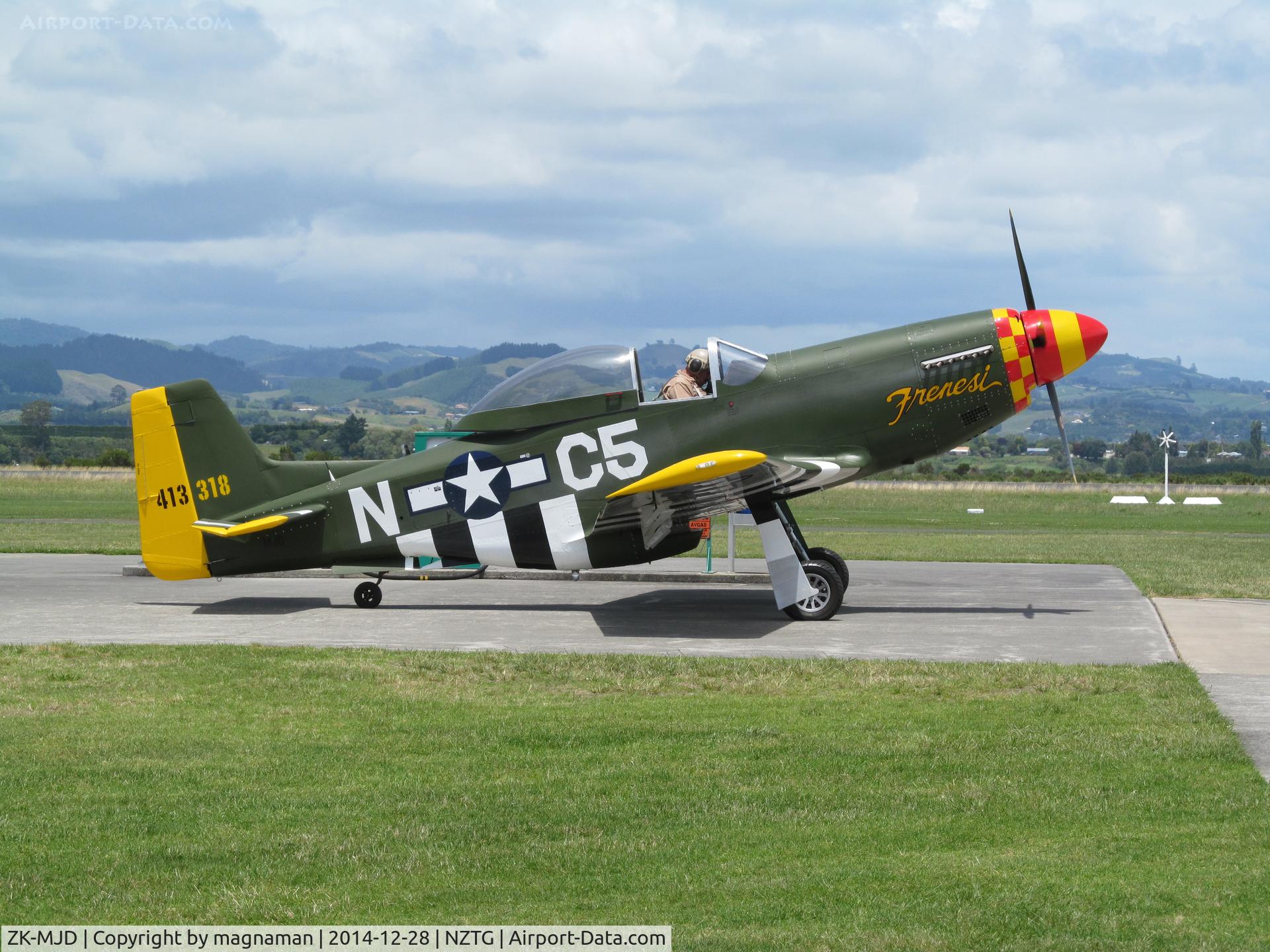 ZK-MJD, Titan T-51 Mustang C/N M05XXX50HK0078, At home base of Tauranga