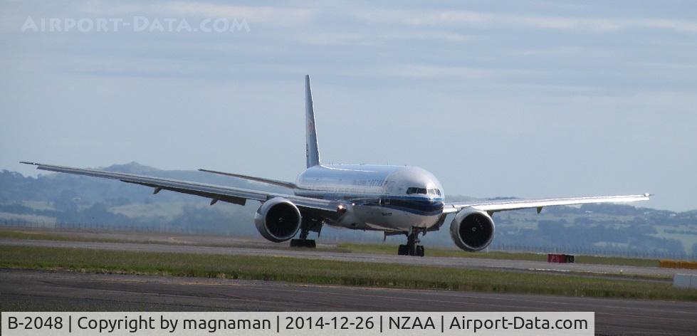 B-2048, 1914 Boeing 777-31B/ER C/N 43220, just landed
