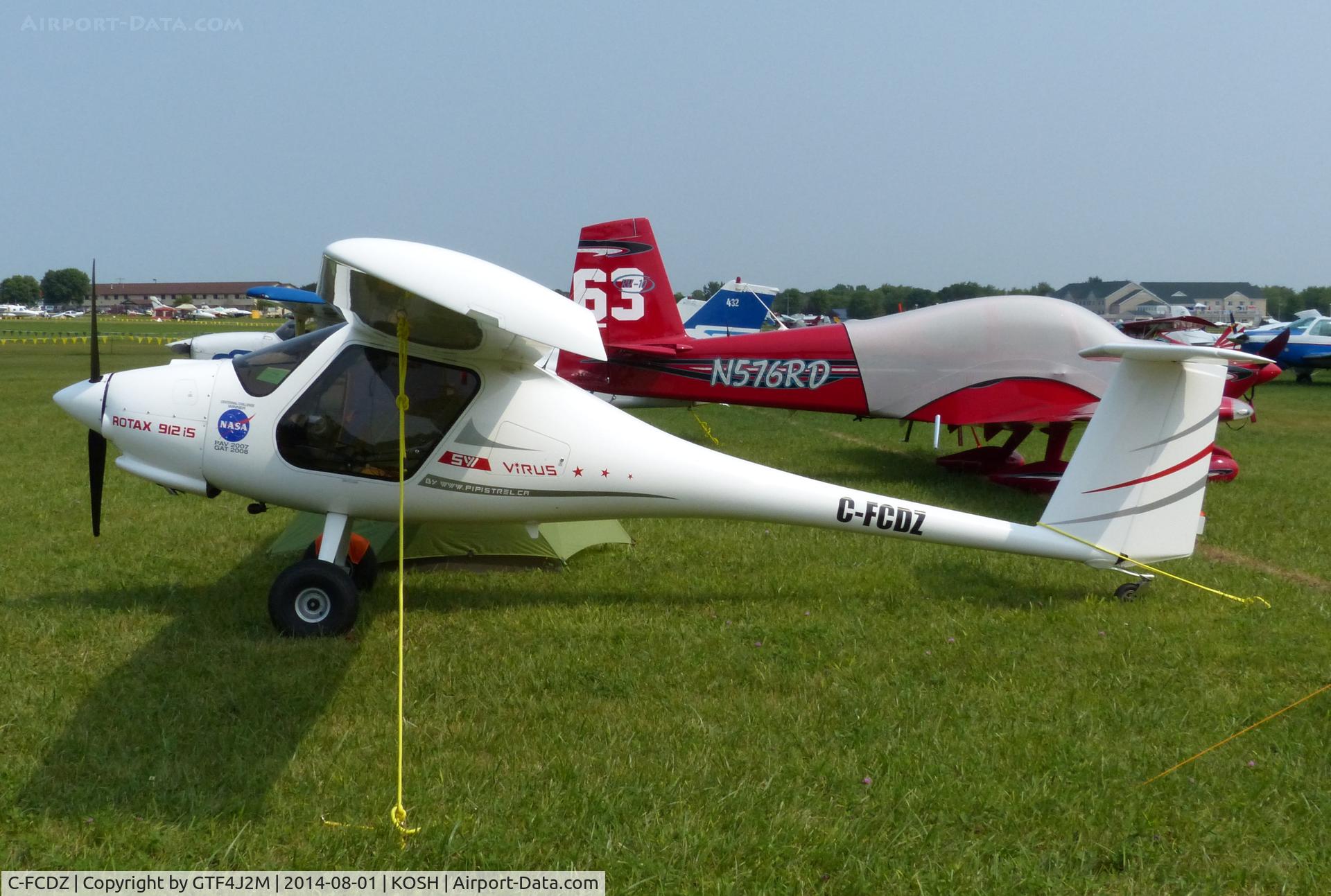 C-FCDZ, 2013 Pipistrel Virus SW C/N 529, C-FCDZ  at Oshkosh 1.8.14