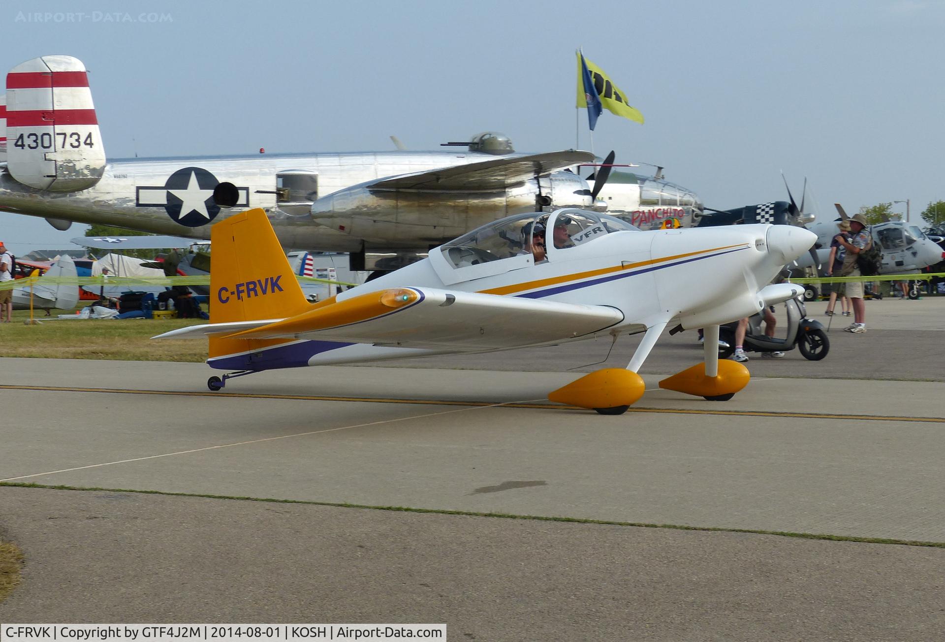 C-FRVK, 2004 Vans RV-7 C/N 70193, C-FRVK  at Oshkosh 1.8.14