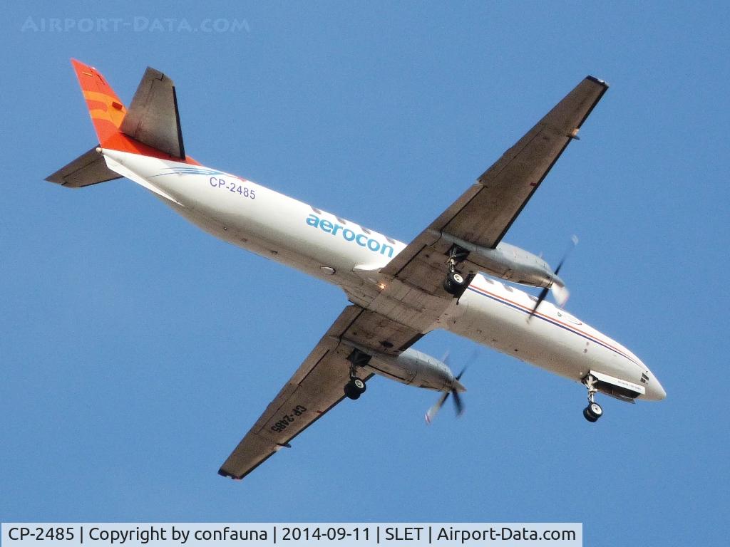 CP-2485, 1992 Fairchild SA-227DC Metro 23 C/N DC-817B, Aerocon arriving to El Trompillo