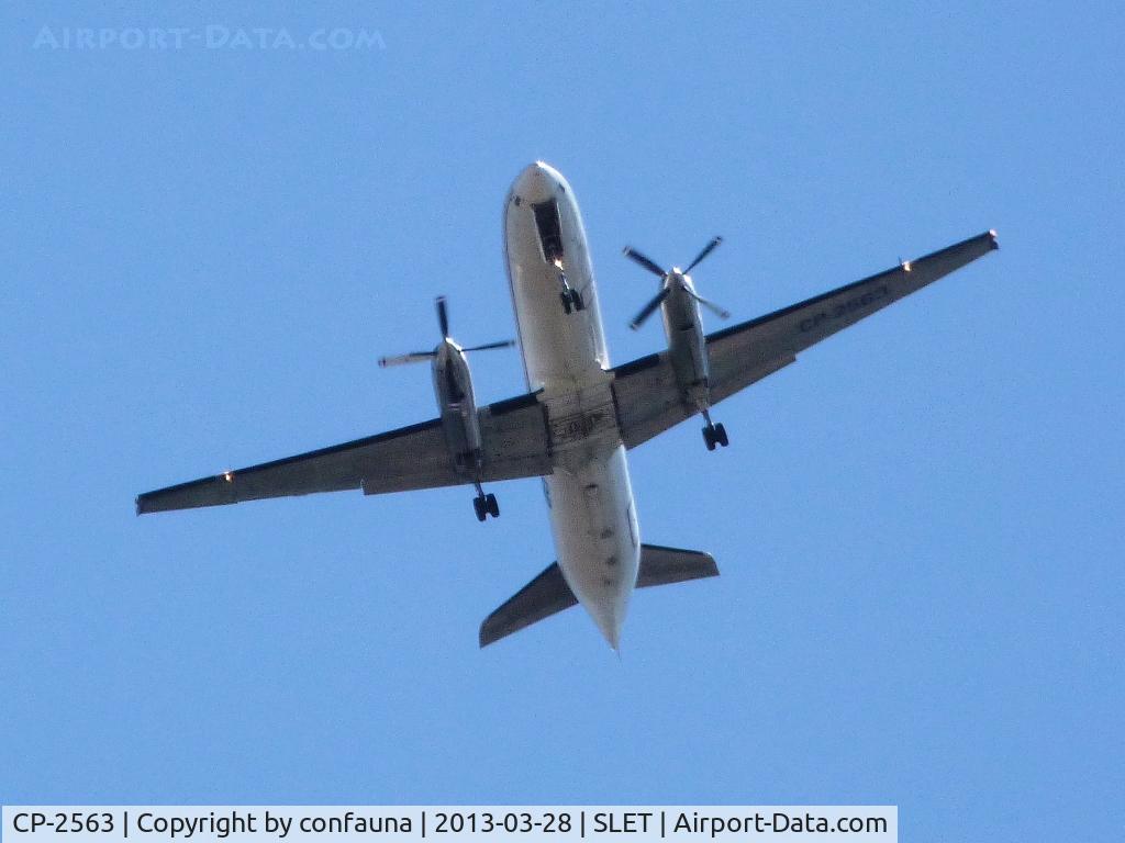 CP-2563, 1991 Fairchild Swearingen SA-227BC Metro III C/N BC-783B, Aerocon's 