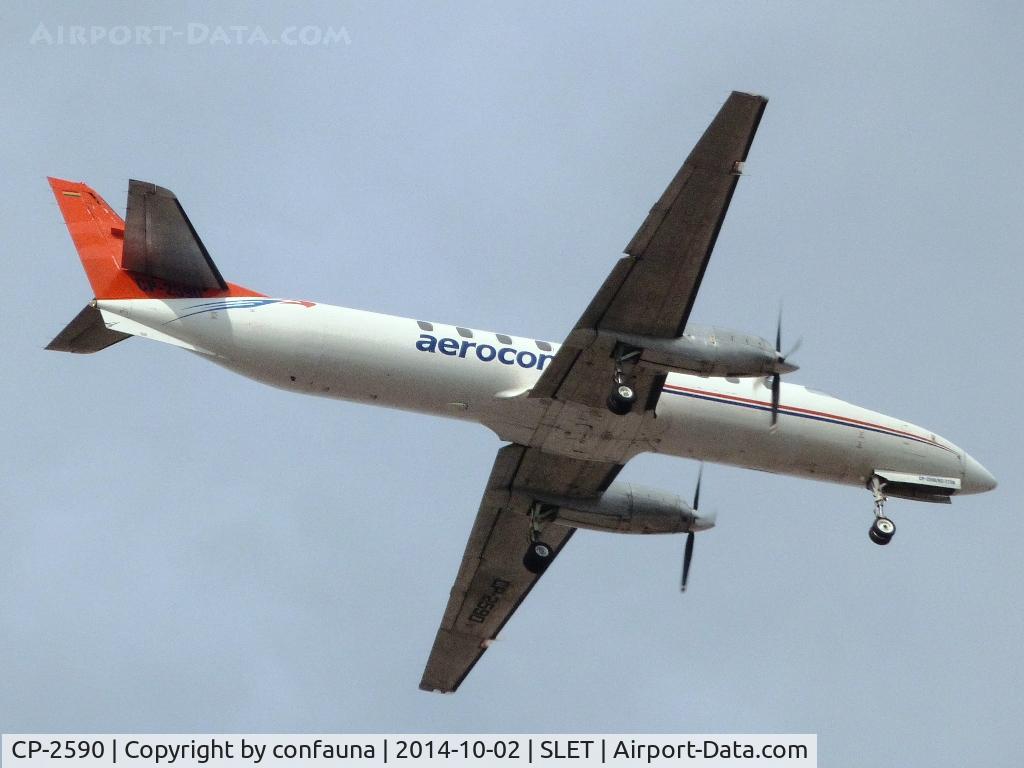 CP-2590, 1991 Fairchild Swearingen SA-227BC Metro III C/N BC-773B, Arriving to El Trompillo