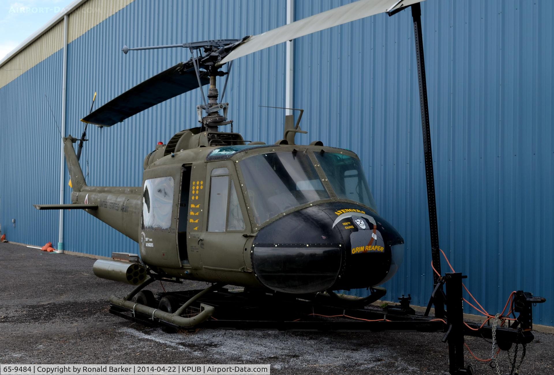 65-9484, 1965 Bell UH-1M Iroquois C/N 1384, Weisbrod Aviation Museum
