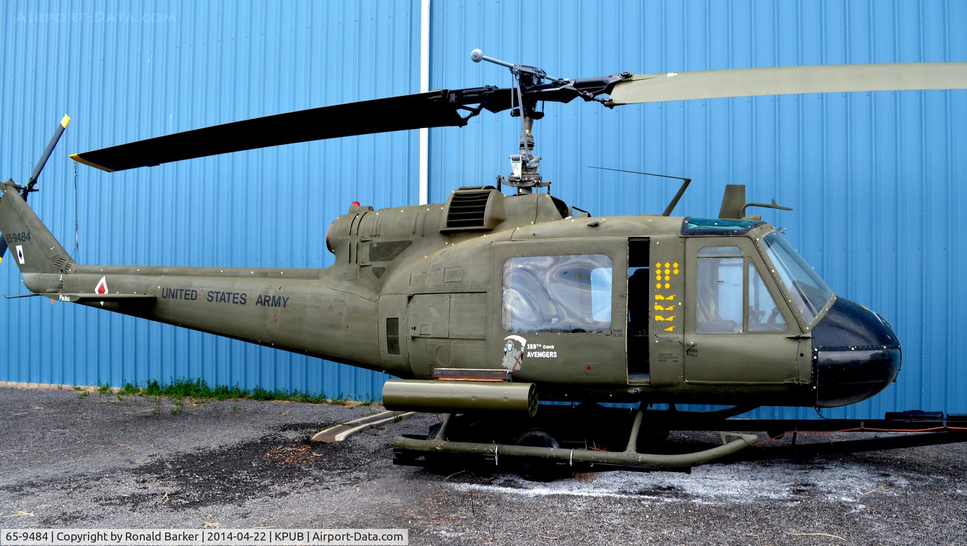 65-9484, 1965 Bell UH-1M Iroquois C/N 1384, Weisbrod Aviation Museum
