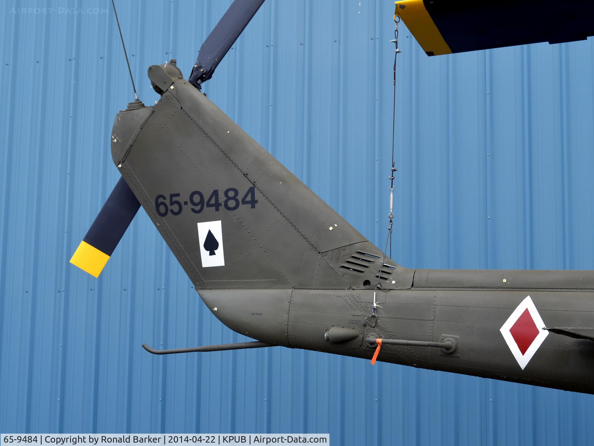 65-9484, 1965 Bell UH-1M Iroquois C/N 1384, Weisbrod Aviation Museum