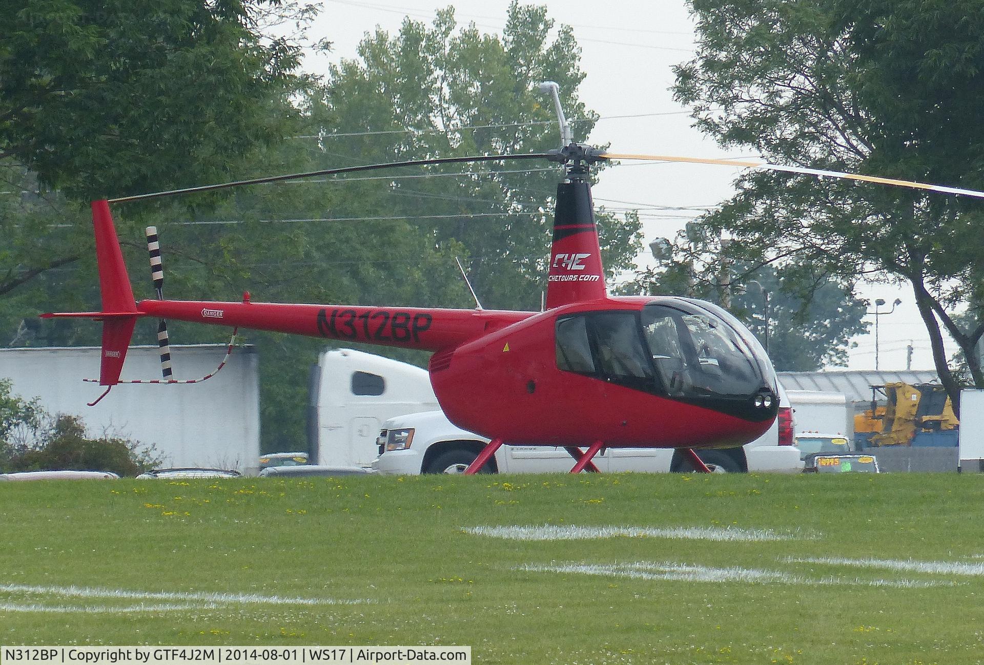 N312BP, 2007 Robinson R44  Raven II C/N 12050, N312BP  at Oshkosh - Pioneer Airport 1.8.14