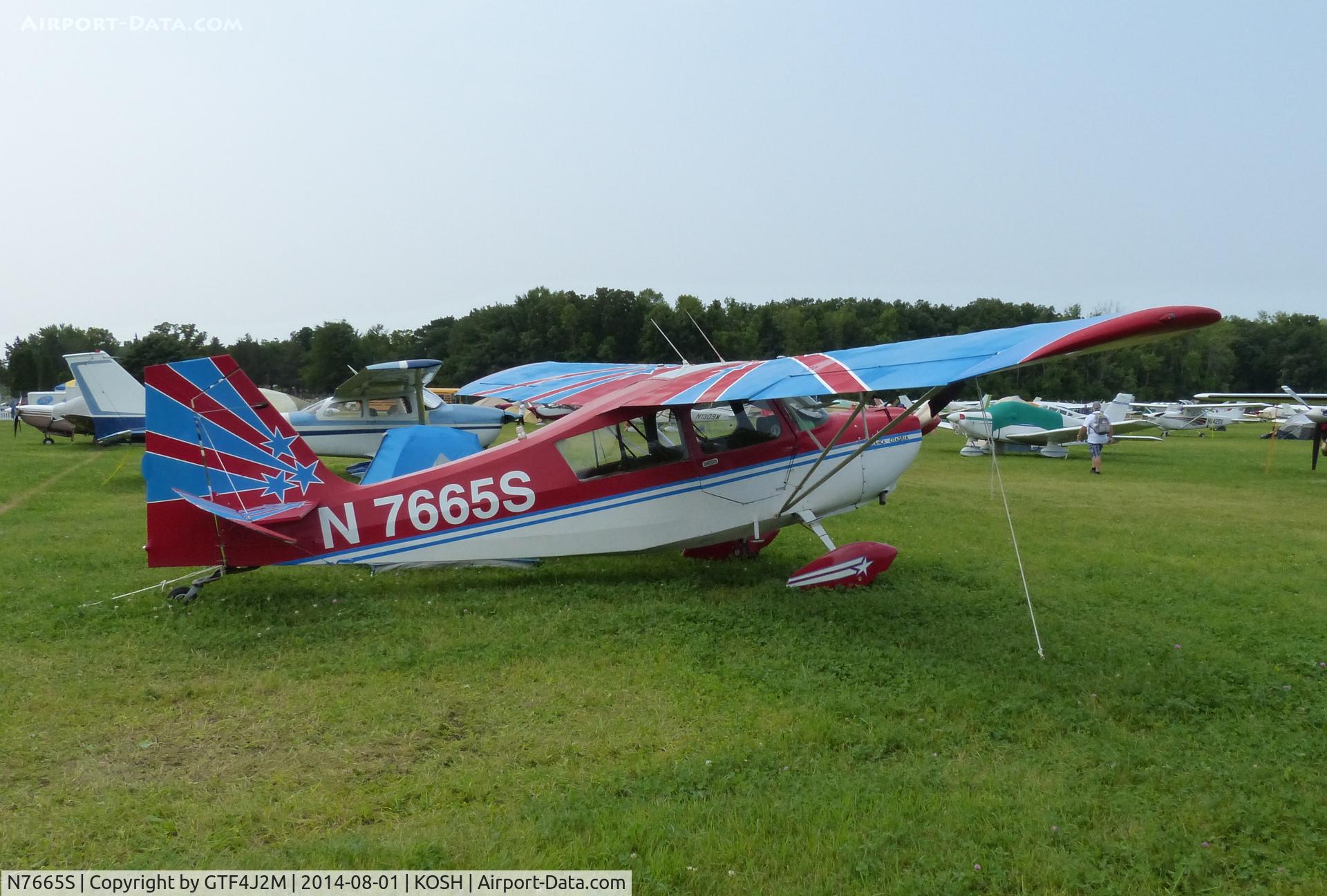 N7665S, 1976 Bellanca 7GCAA C/N 331-76, N7665S  at Oshkosh 1.8.14