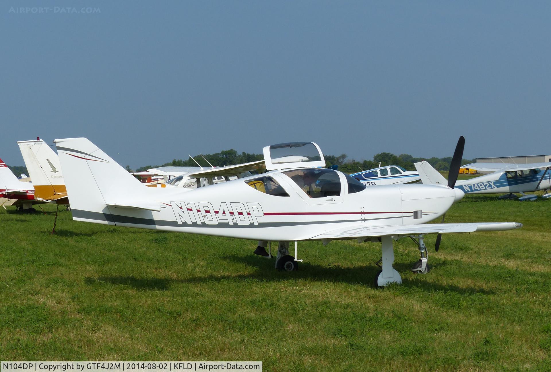 N104DP, 2006 Stoddard-Hamilton Glasair III C/N 3340, N104DP  at Fond du Lac 2.8.14