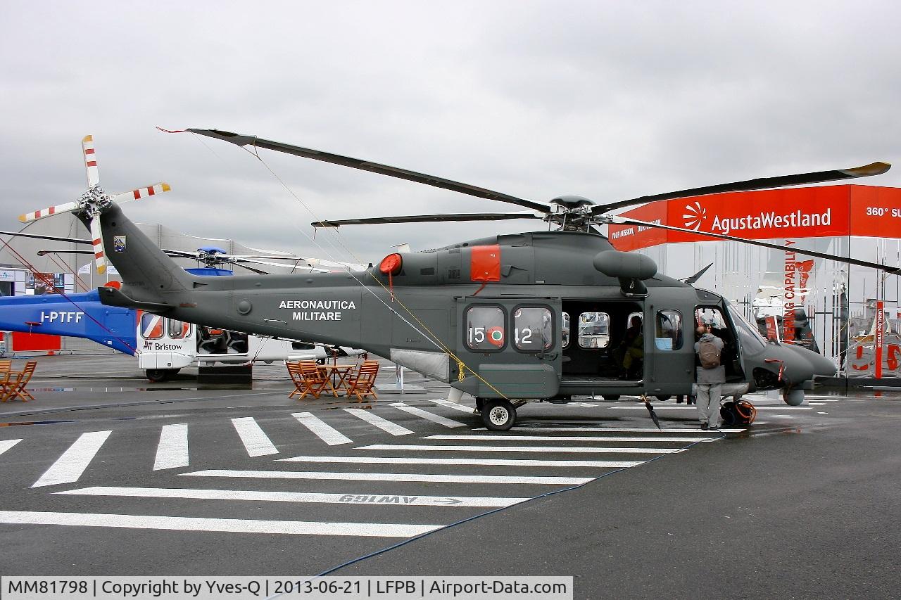 MM81798, 2012 AgustaWestland HH-139A C/N 31420, Italian Air Force Agusta-Westland HH-139A, Static display, Paris-Le Bourget Air Show 2013