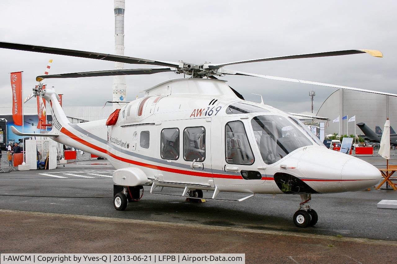 I-AWCM, 2013 AgustaWestland AW169 C/N 69005, Agusta Westland AW-169, Static display, Paris-Le Bourget Air Show 2013