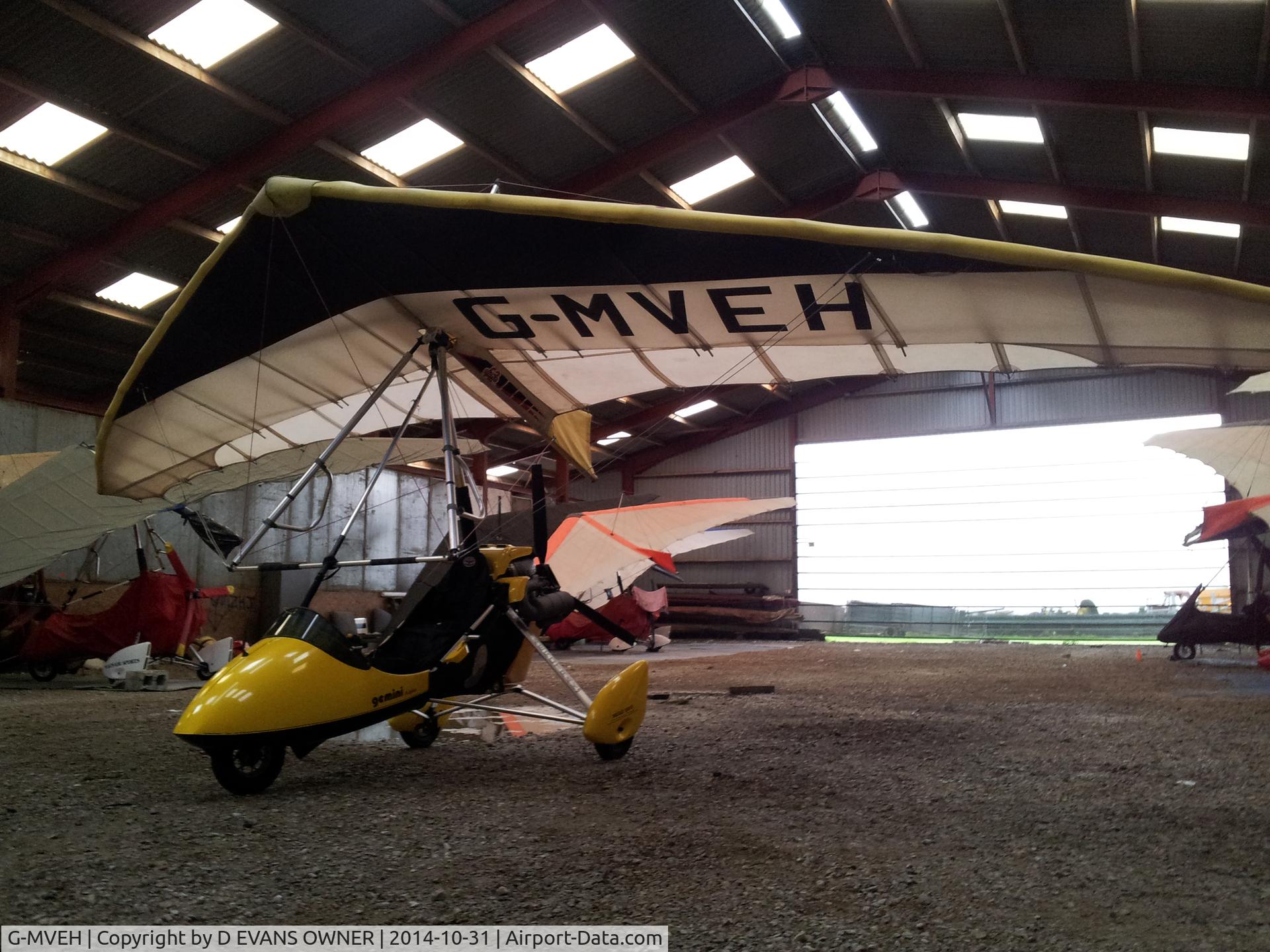 G-MVEH, 1988 Mainair Gemini Flash IIA C/N 677-788-6-W468, 2014 HANGER SHOT