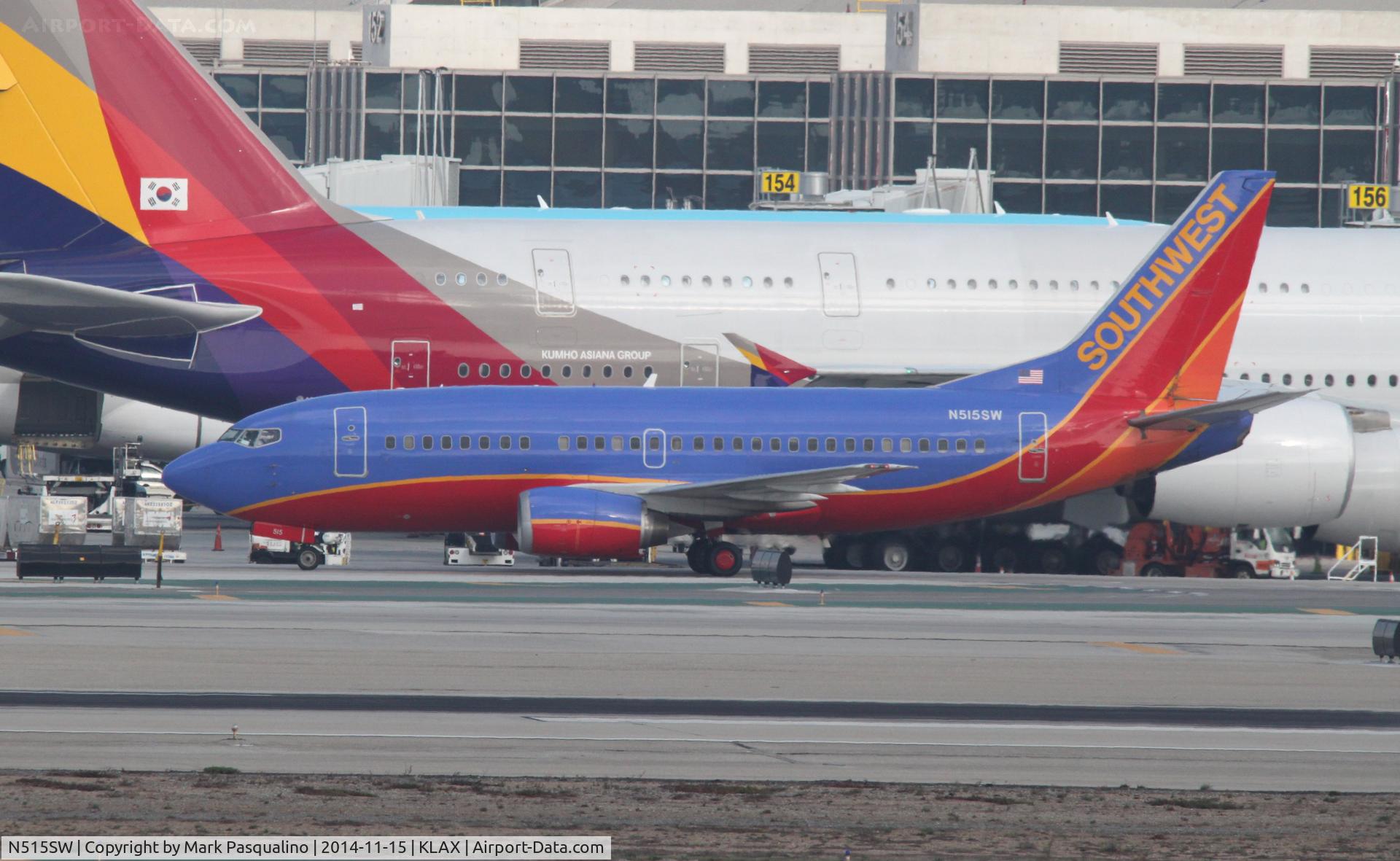 N515SW, 1991 Boeing 737-5H4 C/N 25154, Boeing 737-500