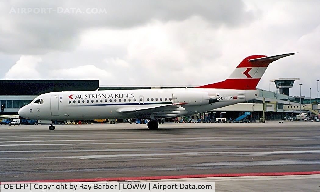 OE-LFP, Fokker 70 (F-28-0070) C/N 11560, Fokker F-70 [11560] (Austrian Airlines) Vienna-Schwechat~OE 14/05/1999