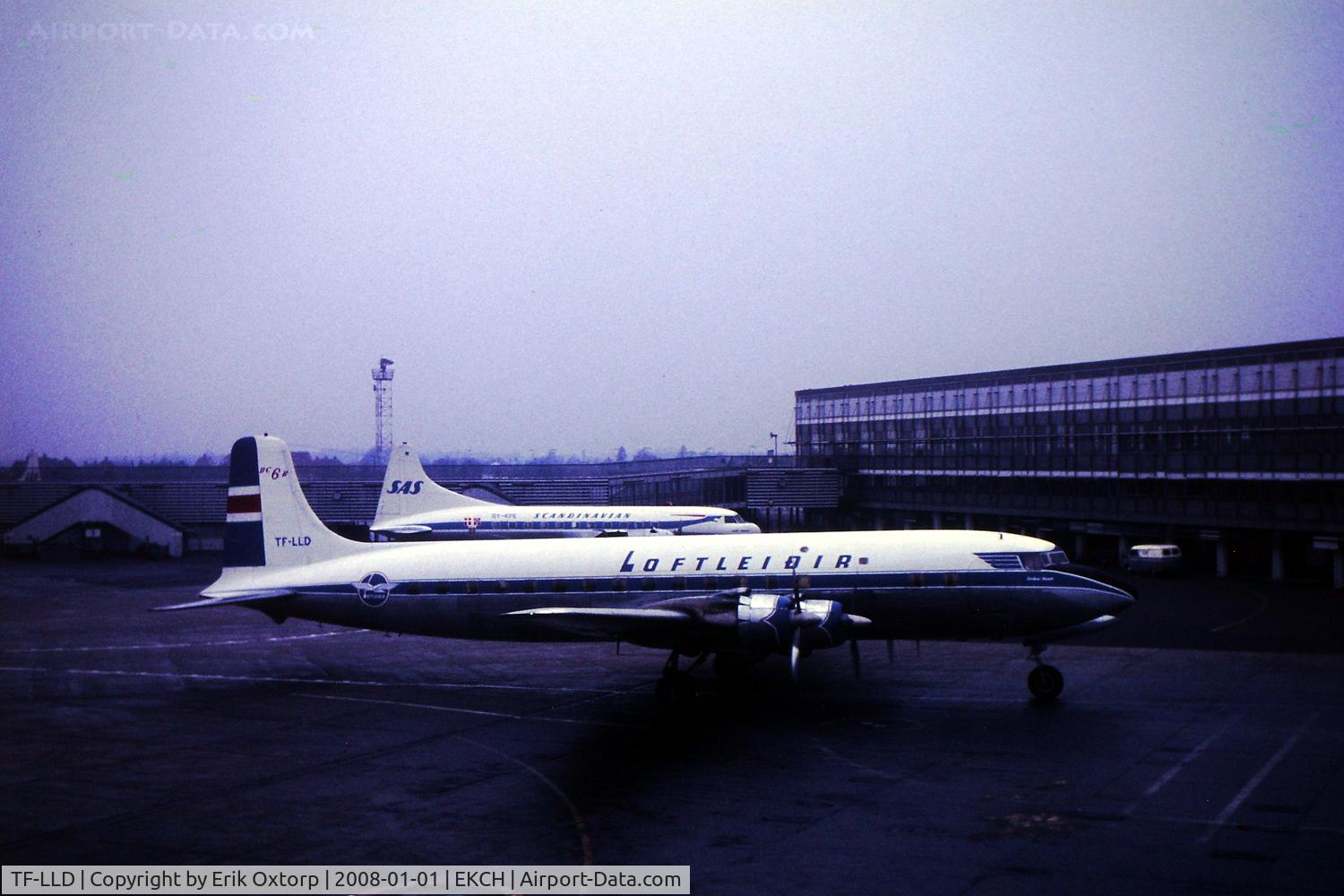 TF-LLD, 1954 Douglas DC-6B C/N 44117, TF-LLD in CPH