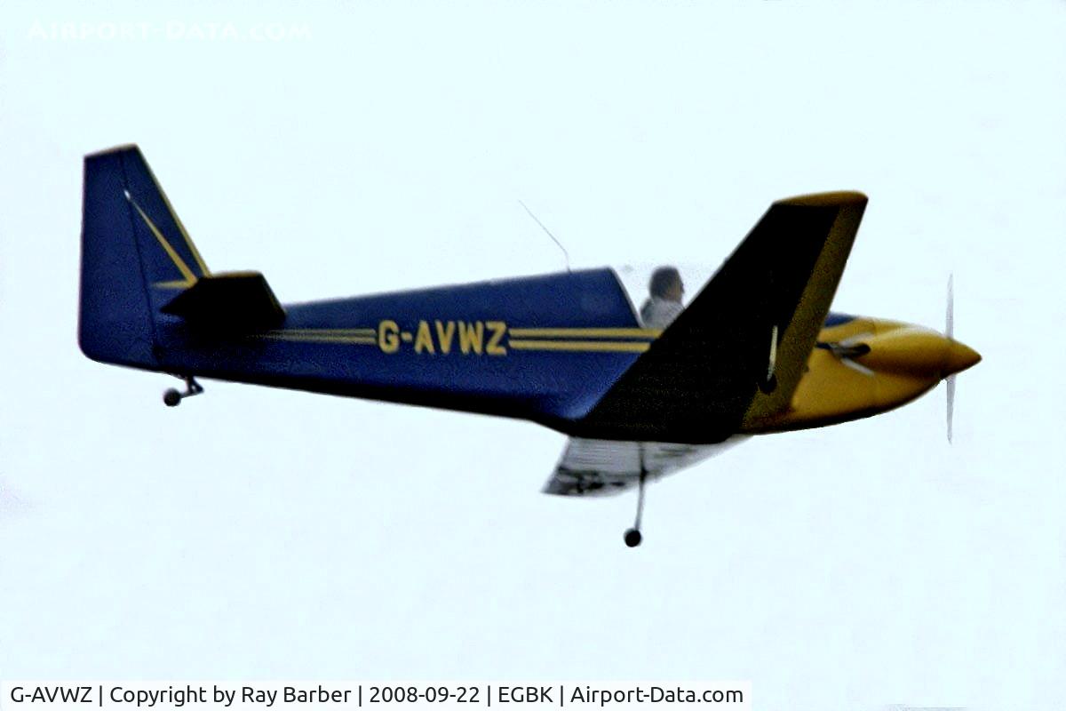G-AVWZ, 1967 Sportavia-Putzer Fournier RF-4D C/N 4032, Sportavia-Putzer RF-4D [4032] Sywell~G 08/09/1973. From a slide.