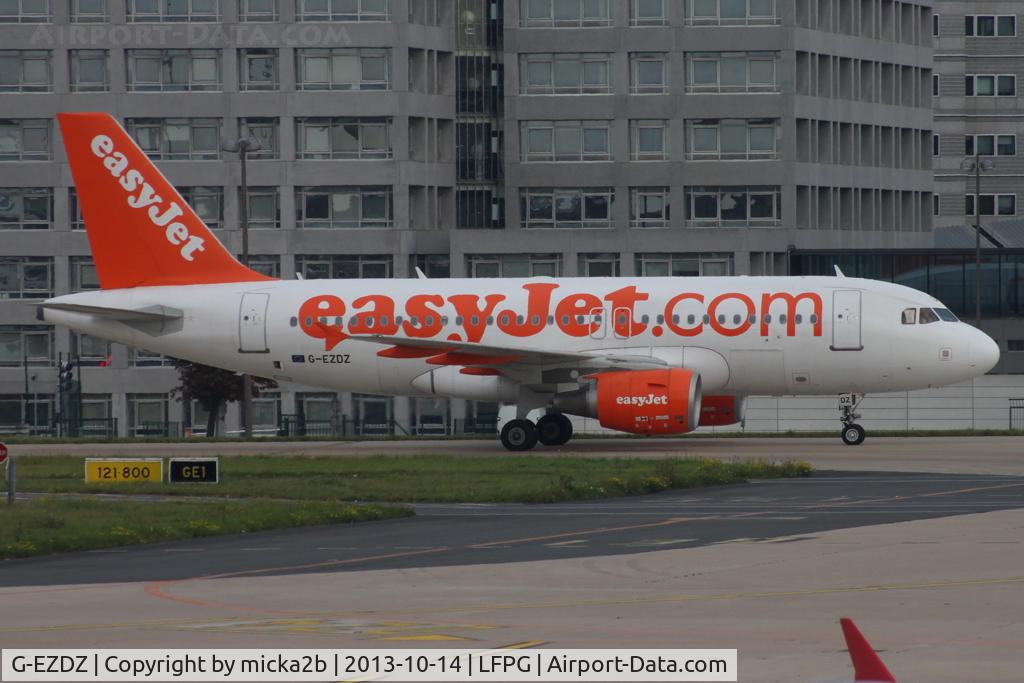 G-EZDZ, 2009 Airbus A319-111 C/N 3774, Taxiing